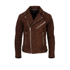 Suede Moto Jacket