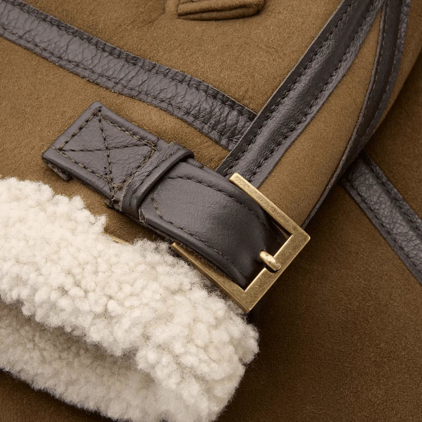 All saints Shearing Leather Jacket