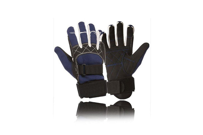 High Performance Wake board Gloves Pre Curved Fingers