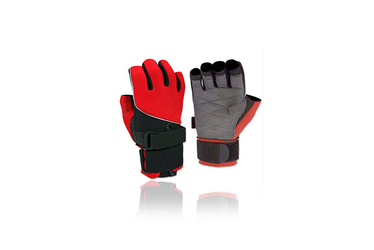 Padded Half Finger Gloves for Water Skiing Perfect for Men and Women