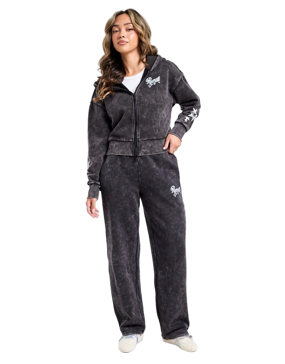 Hoops Crop Full Zip Hoodie