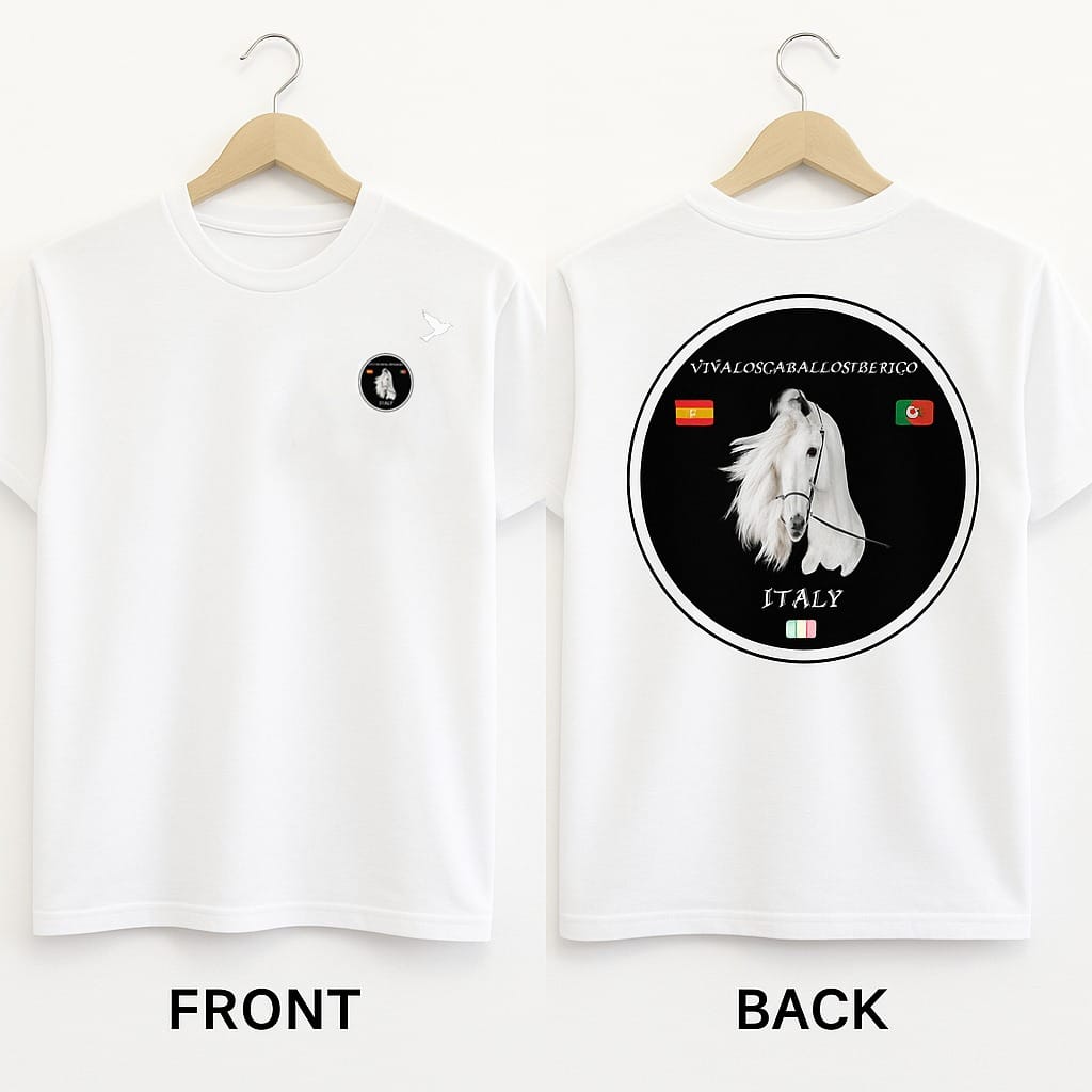 vivaloscaballosiberico Customise T-shirt