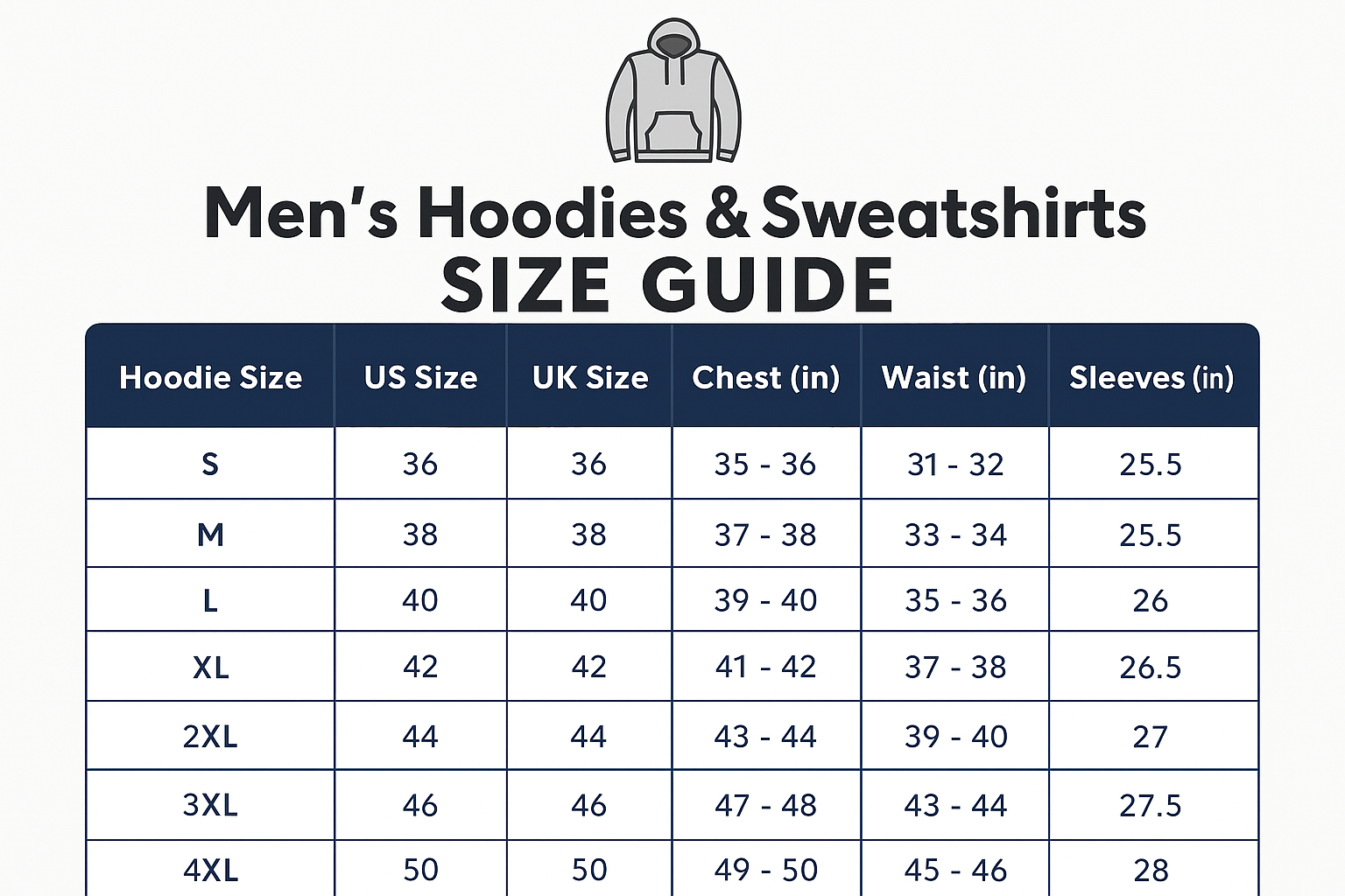 hoodie-sizes-chart