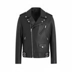 Men's Lamb Leather Rider in Black Steff